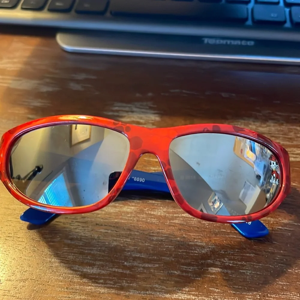 Spano eyewear PW005WM 8890 Paw patrol red and blue kids sunglasses